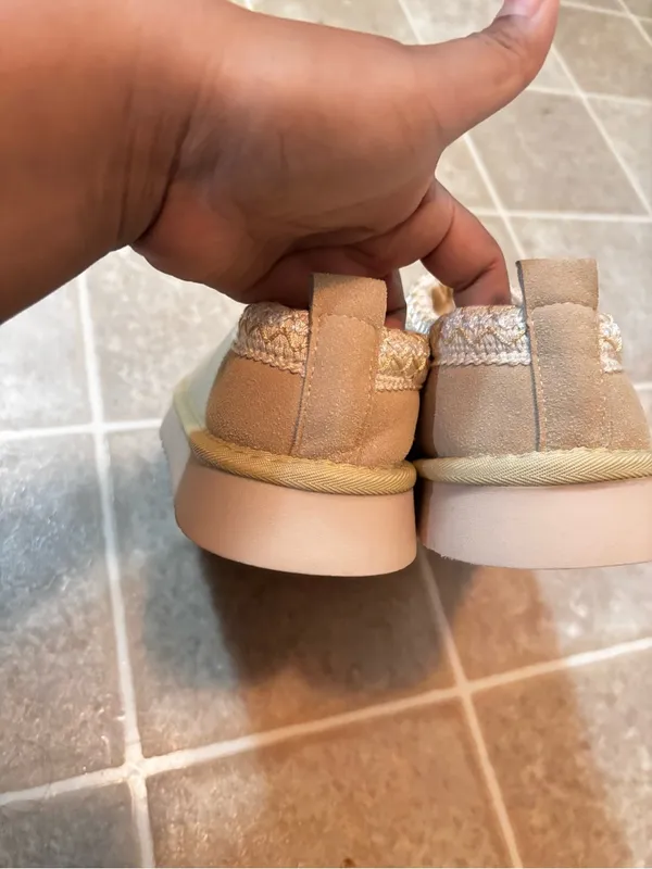 Women's Cozy Espadrille Slip-On in Tan - Image 7