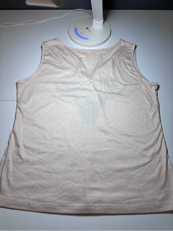 Women’s Cream Graphic Henley Tank Shirt - 'Not My First Rodeo' - Image 5
