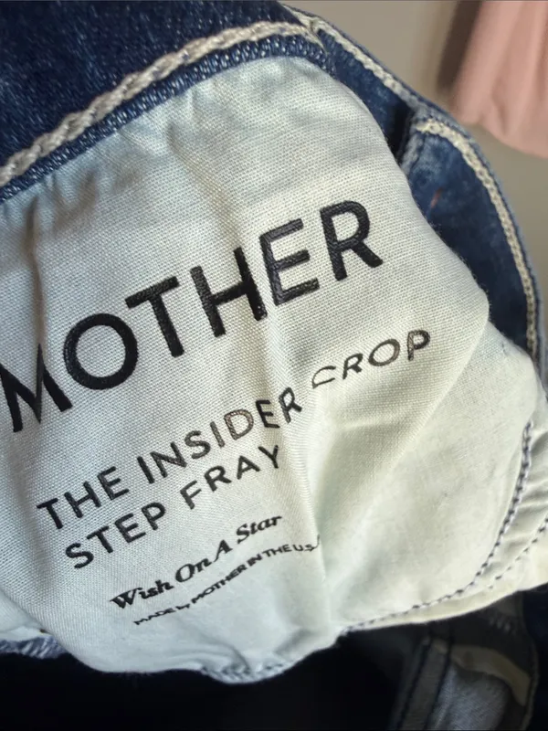 Mother Women's The Insider Crop Step Fray Jeans 27 - Image 9