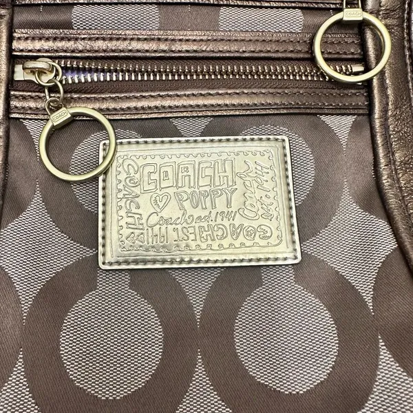 Coach Poppy Pop Art Y2K 2000s Tote Bag Purse - Image 2