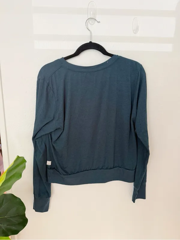 Vuori Daydream Crew Long Sleeve Tee Top Sz L - Image 5