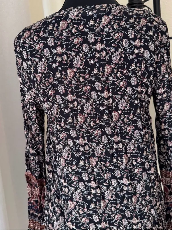 ASTR The Label Floral Ruffle Tiered Dress Boho Fairy XS - Image 7