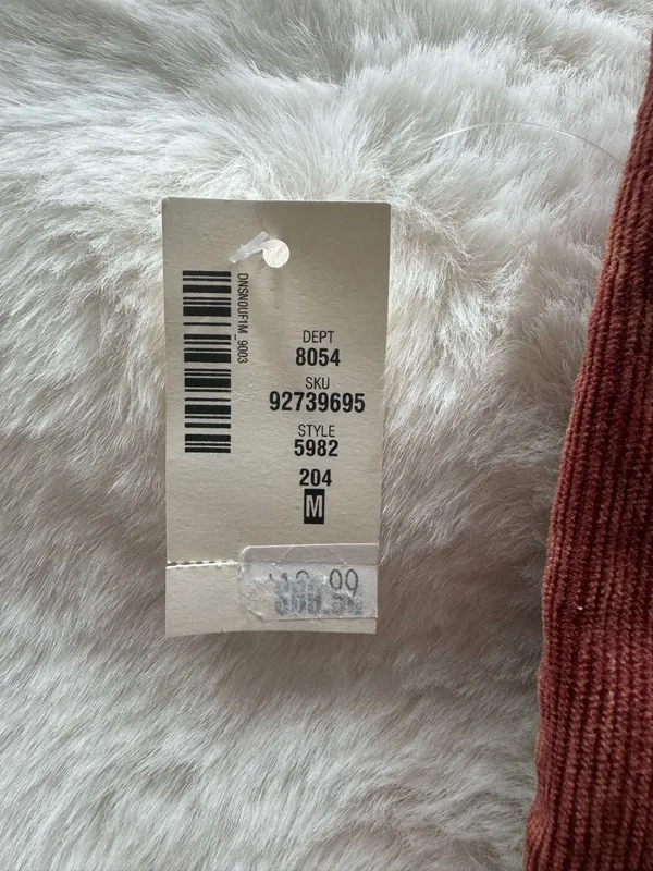 Aeropostale Corduroy Mini Dress Button Down - Image 3