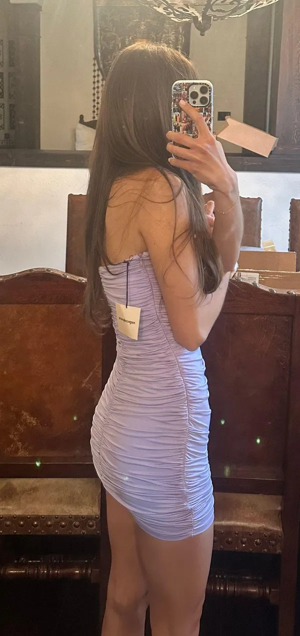 superdown Lilac Dress - Image 4