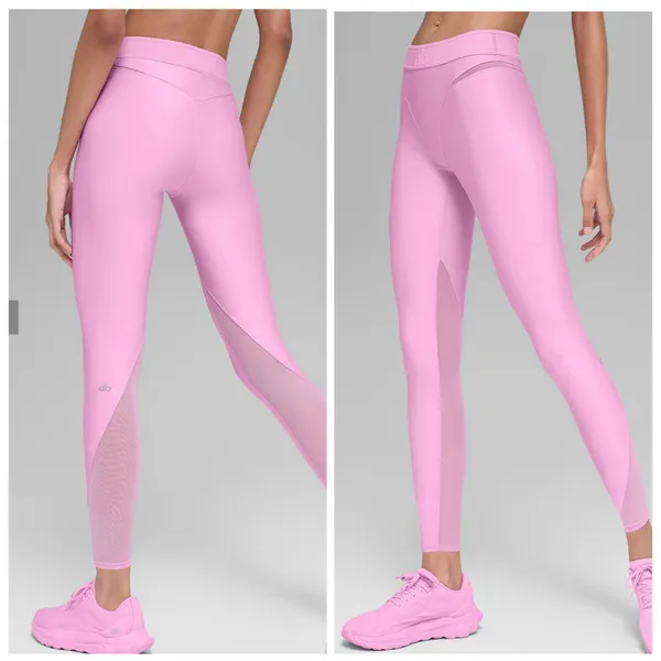 Alo Yoga Airlift High Waist 7/8 Leggings Size XS Candy Heart Pink - Image 5