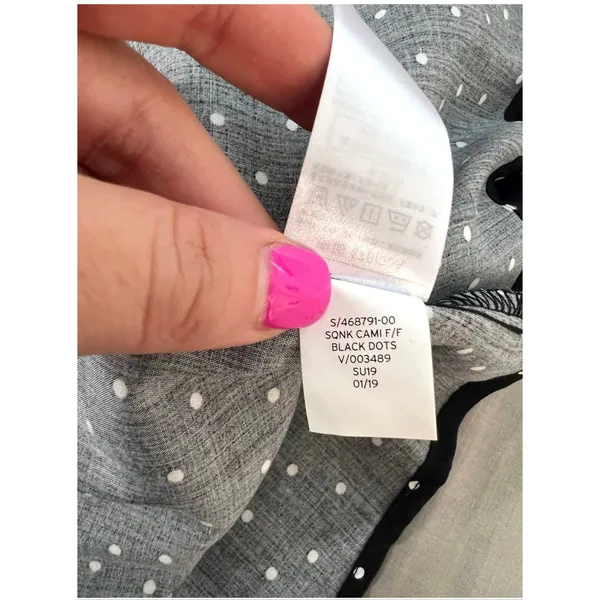 GAP black and white polka dot midi sundress size medium - Image 10