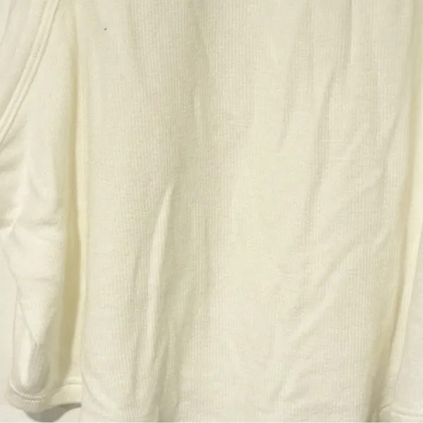 Lululemon Plus Size 14 Hold Tight Cropped Tank Top Soft Ribbed White - Image 2