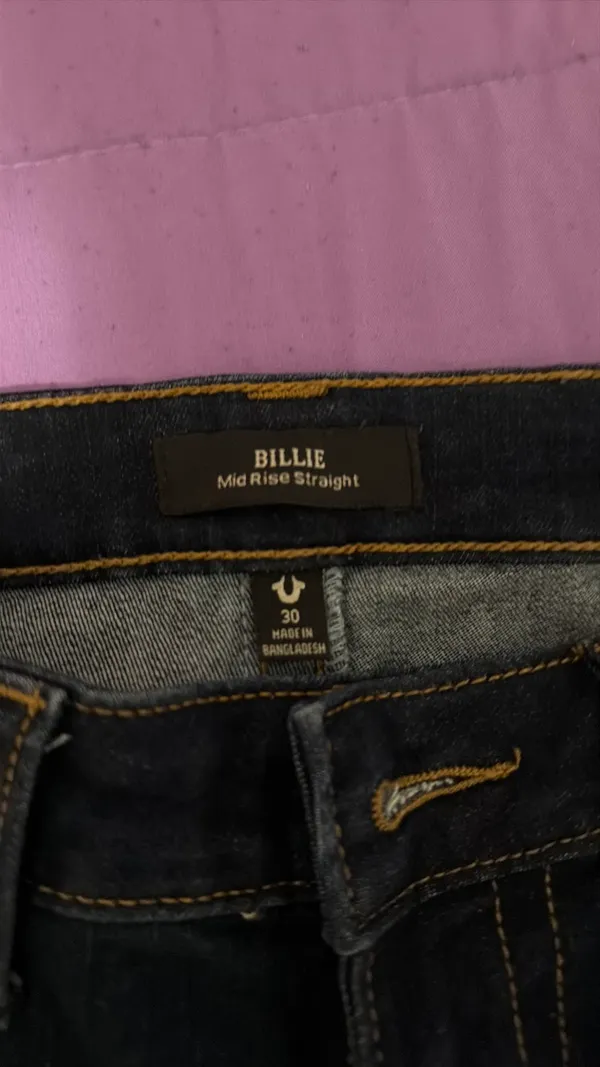 Jeans True Religion Mid-Rise Straight Billie - Image 4