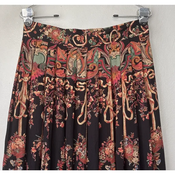 Vintage ARF Skirt Size Medium Dark Indie Grunge Regency Whimsigoth Union Made - Image 3