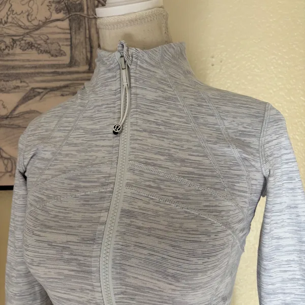 LULULEMON Define Jacket Wee Are From Space Nimbus Battleship Gray Size‎ 4 - Image 3