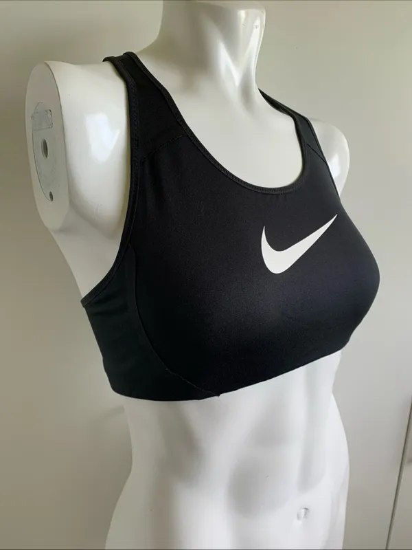 Nike size small wireless black pullover Racerback sports bra - Image 2
