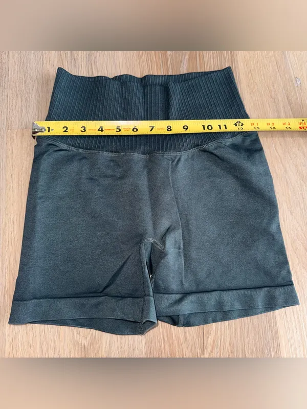 Popflex Green Athletic Shorts - Image 4