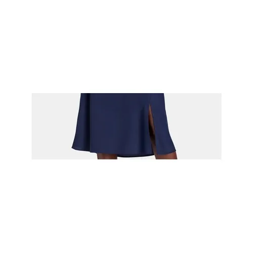 Time and Tru Womens Midi Slip Skirt Dark Navy Size L (12-14) - Image 4