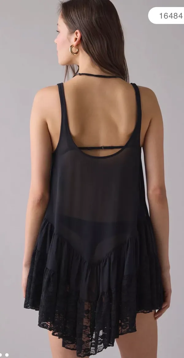 Urban Outfitters Sheer Lace Tank Dress - Image 2