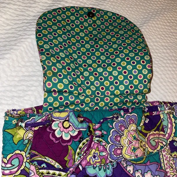 Vera Bradley Vibrant Paisley Tote Bag - Image 6
