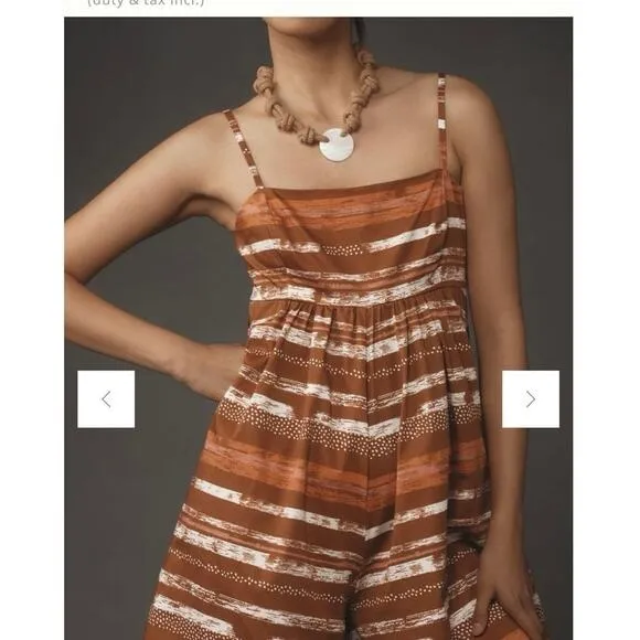 New Anthropologie Hutch Bandeau Romper - Image 4