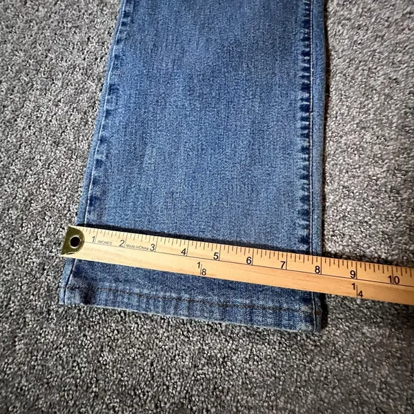 LRL Lauren Jeans Classic Straight Blue Denim Jeans Womens Size 10‎ - Image 10