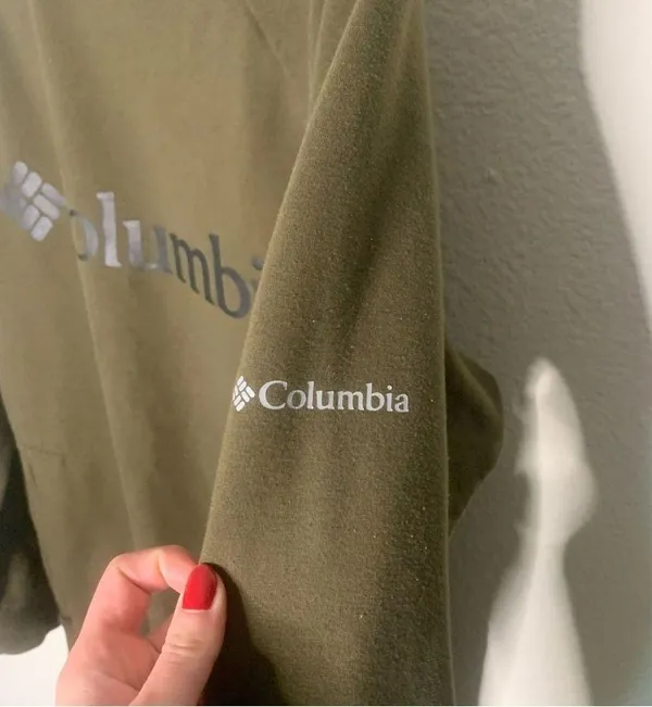 Columbia Green Crewneck Sweatshirt Size Small - Image 7