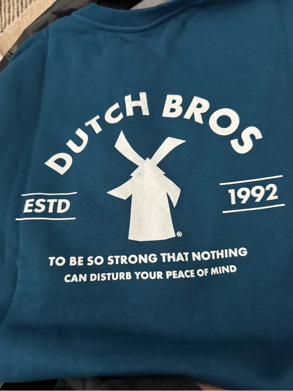 Dutch Bros Crewneck Sweatshirt “To Be Strong” Size Medium Unisex New - Image 3