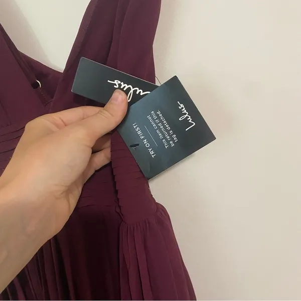 NWT Lulus Love Me To The Moon Pleated Mini Dress size XS - Image 7