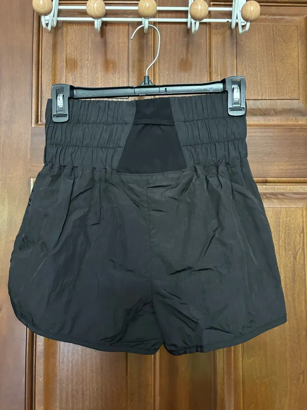 Free People Black Athletic Shorts - Image 2