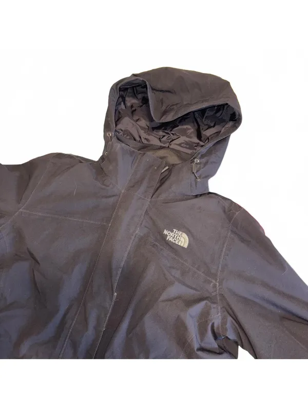 The North Face $200 Toro Peak Triclimate Woman’s Small Black Hooded Jacket - Image 2