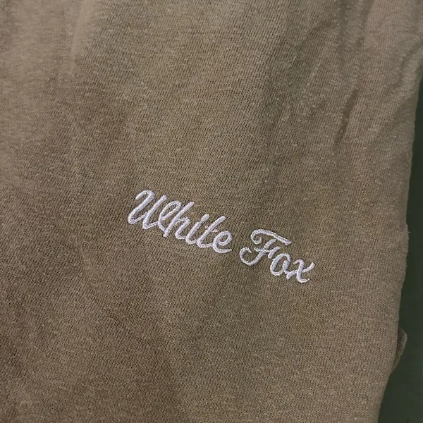 White Fox Brown Sweatshirt - Image 8