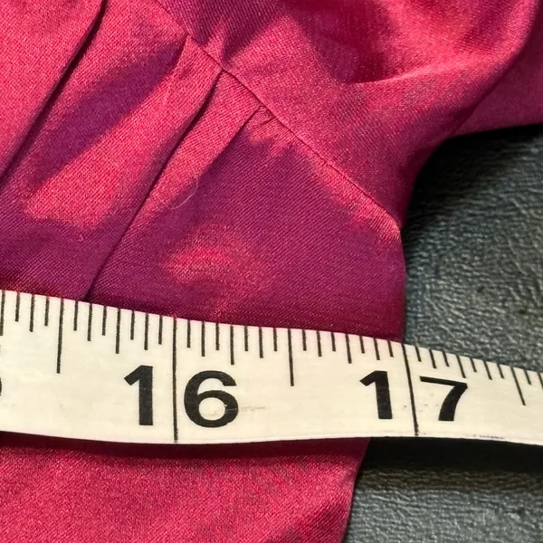 Altar'd State Satin Burgundy Crop Top size Large - Image 7