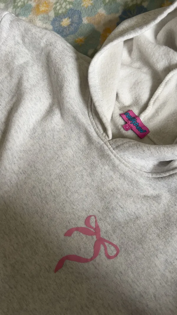Edikted Sasha Bow Detail Hoodie - Image 5