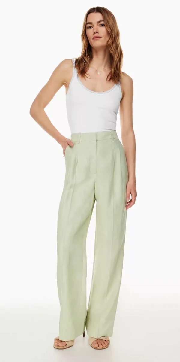 Aritzia Wilfred The Effortless Linen Pant - Image 3