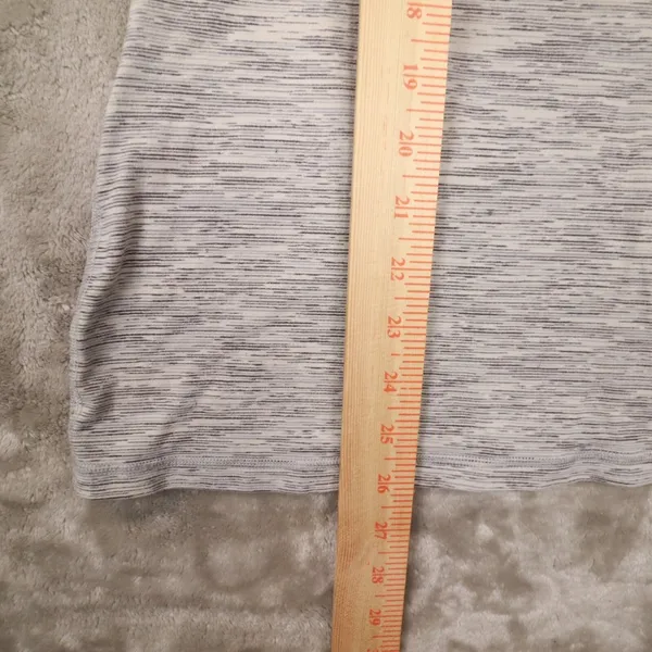Women's Heather Gray Power Y Tank Top size 10 Yoga Gym - Image 7