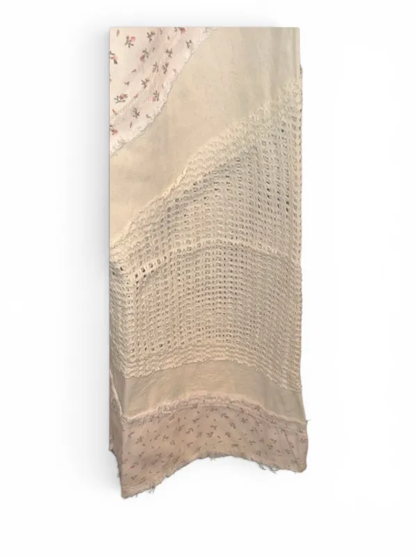 POL Med. Cream Floral Wide Leg Pants - Image 5