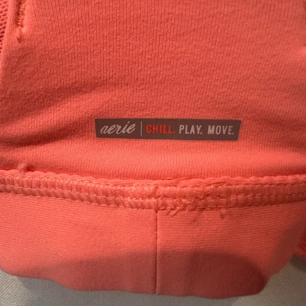 Aerie Vibrant Pink Sports Bra - Image 4