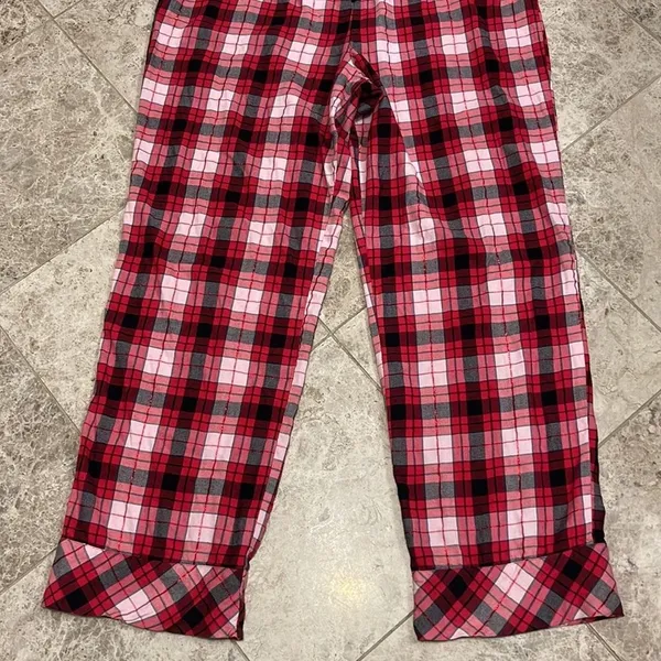 Victoria’s Secret Plaid Flannel PJ Pajama Pants - Image 6