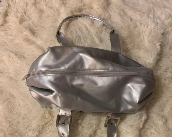 Grey Bedazzled Purse Gray - Image 2