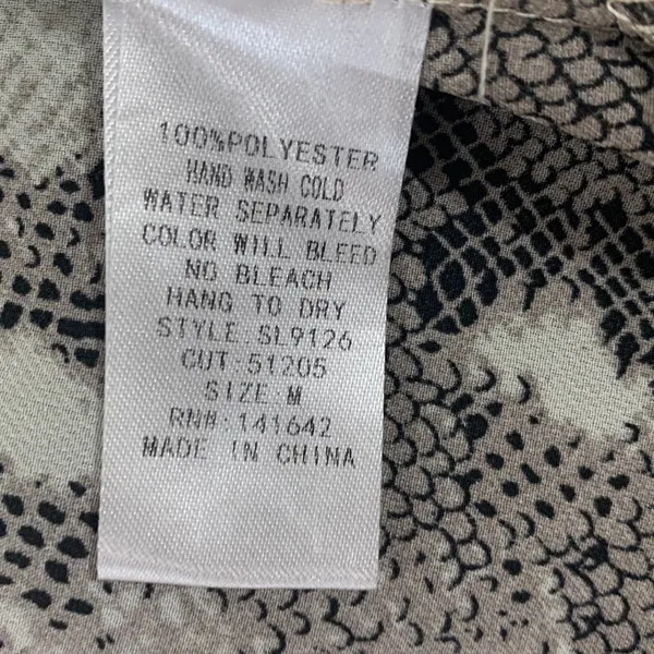 She & Sky Snakeskin print cardigan - Image 10