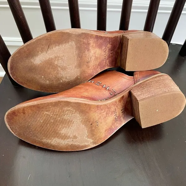 Roan Bed Stu Gaze Oats Pecan Western Ankle Boots 6.5 - Image 6