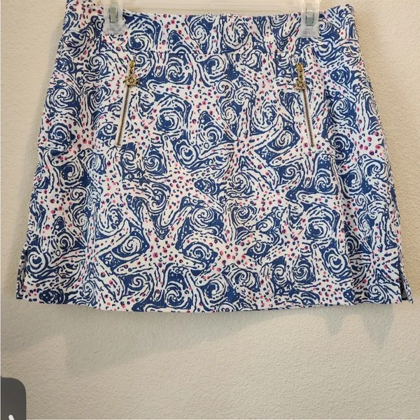Lilly Pulitzer |‎ Marigold skort in indigo Star Crush size 4 - Image 3
