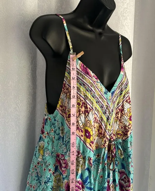 RUSTTYDUSTTY BOHO MAXI SUNDRESS Sz:XXL - Image 3