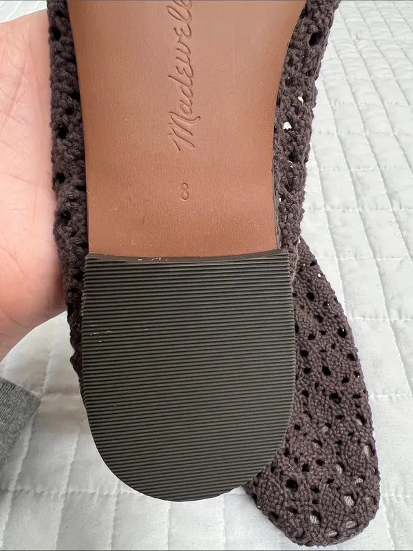 Madewell The Mylie Ballet Flat in Espresso Bean Brown Size 8 NWOB - Image 10