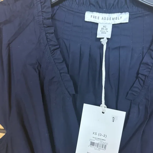 Free Assembly Navy Midi‎ Dress Size XS - Image 6