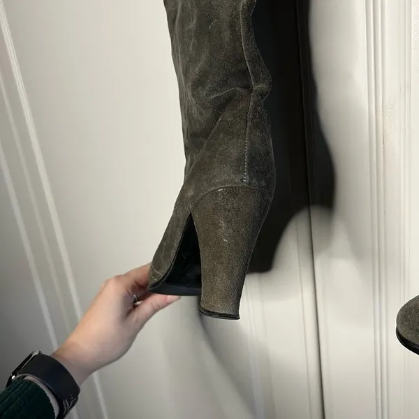 Vintage Y2K Golo Suede Knee High Boots - Image 5
