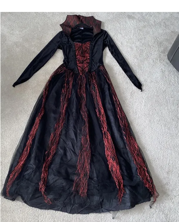 Spirit Halloween Queen Of The Underworld Whimsigoth Costume Adult Small 4-6 - Image 2