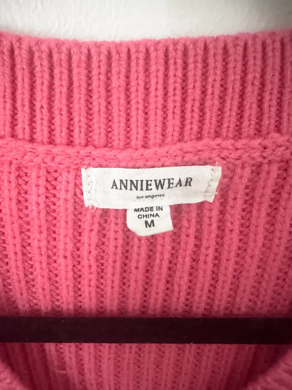 Shop Fancy D Boutique Oversized Pink Sleeveless Sweater - Image 3