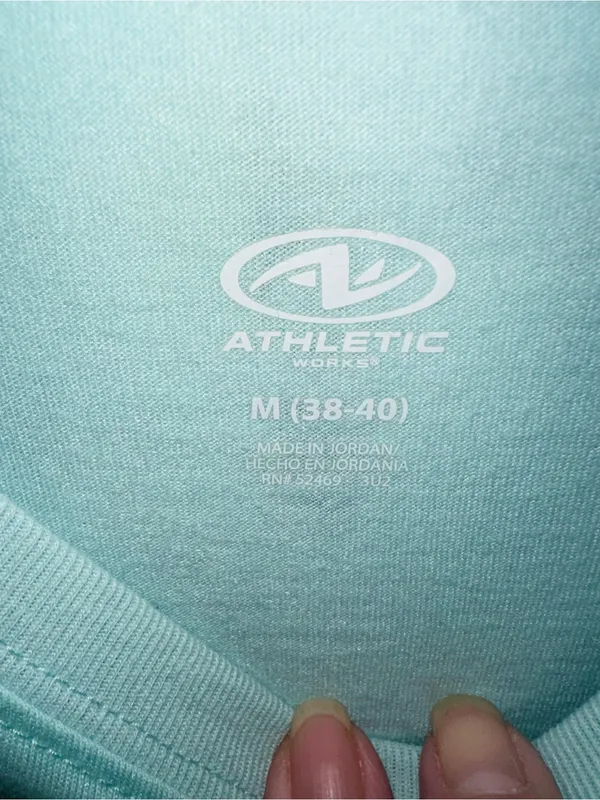 Athletic brand tshirt mint green Size M - Image 2