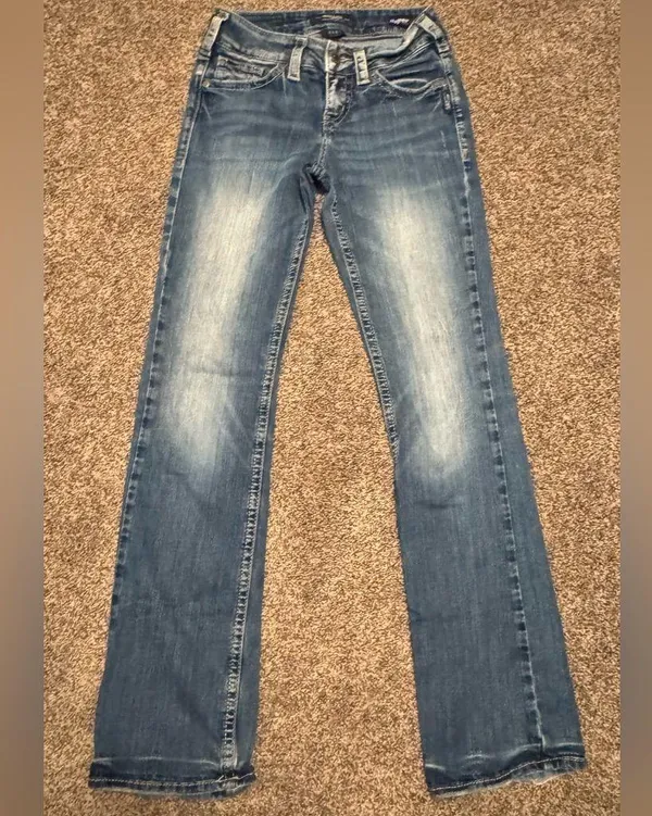 Silver Jeans SUKI Mid Slim Bootcut Women's Jeans - Image 3