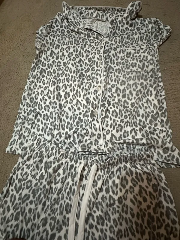 Women’s PJ set Gray Size L - Image 3