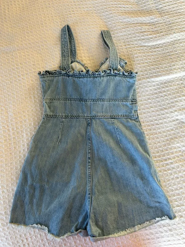 Boutique Denim Romper - Image 3