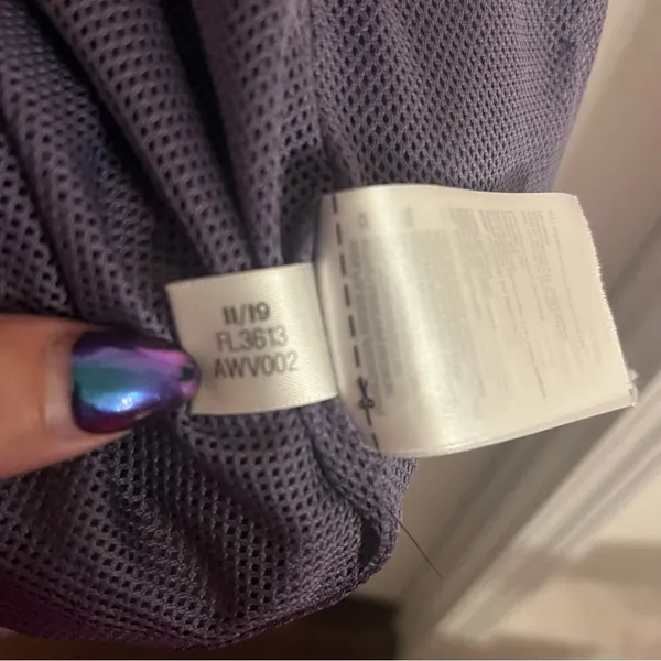 Adidas Lavender Mesh Fabric - Image 4