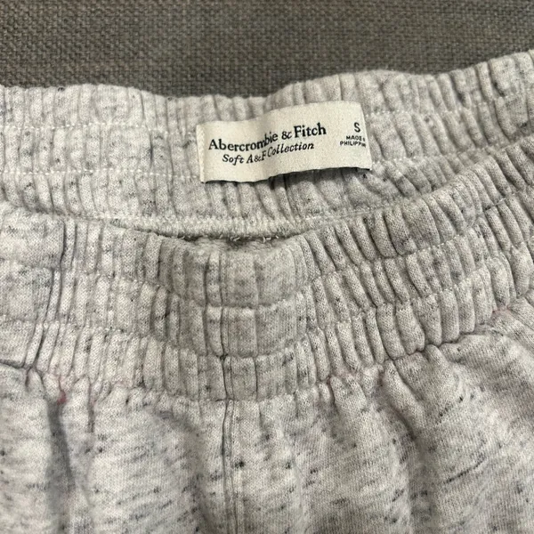 Gray Women's Shorts - Abercrombie Soft AF - Image 2